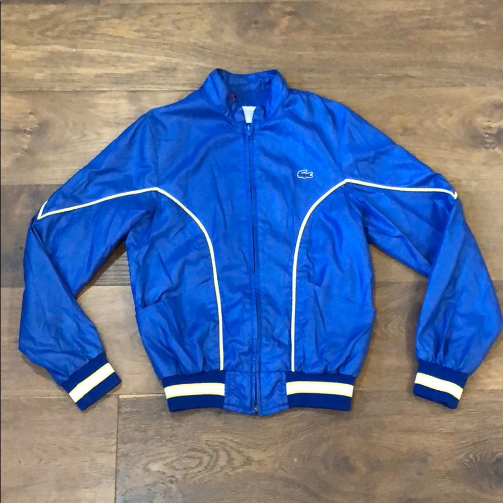 Retro Vintage Izod Lacoste Nylon Jacket (S)